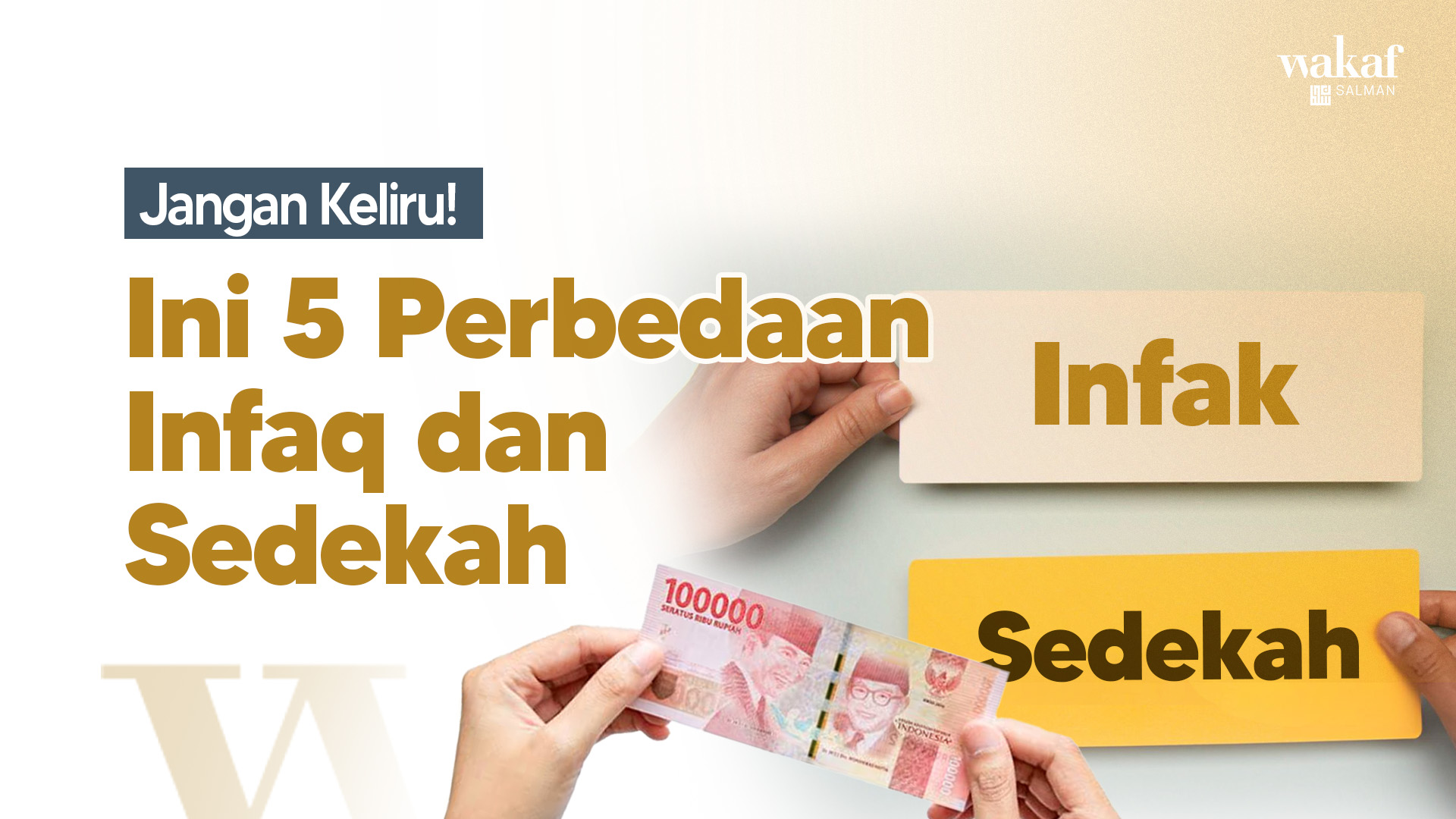 Ilustrasi Beda Infaq dan Sedekah