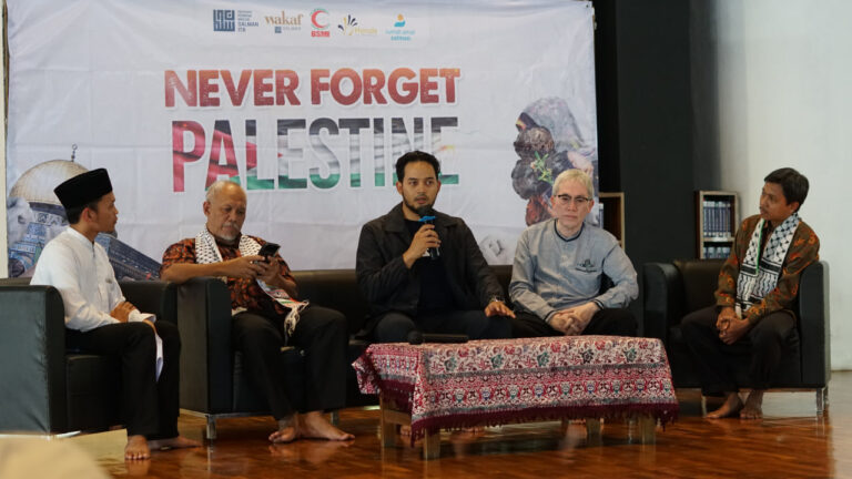 Dokumentasi Never Forget Palestine di Masjid Salman ITB