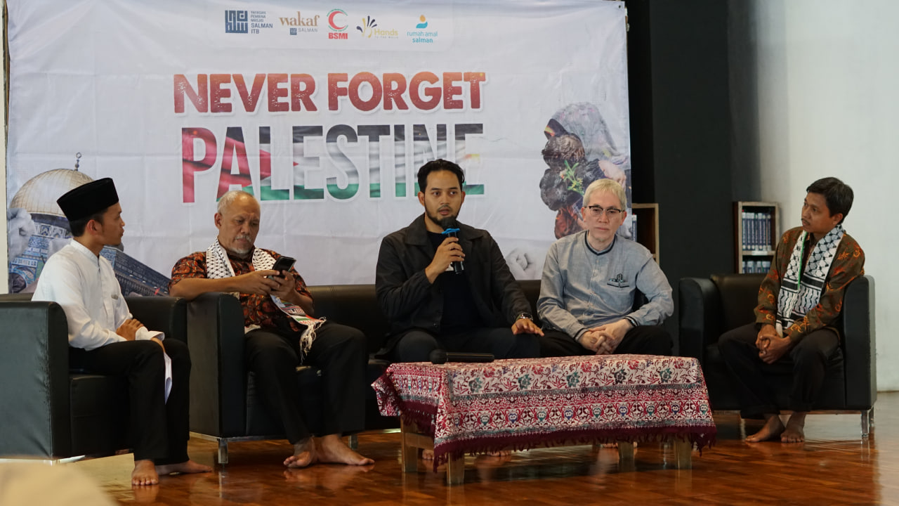 Bincang Palestina di Masjid Salman ITB Melalui Diskusi 'Never Forget ...