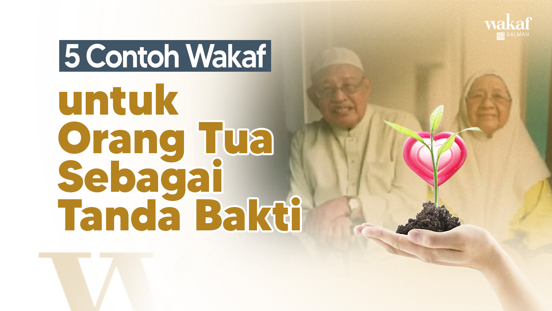 Thumbnail Artikel Contoh Wakaf untuk Orang Tua