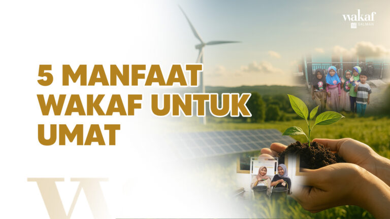 Thumbnail Artikel Manfaat Wakaf untuk Umat
