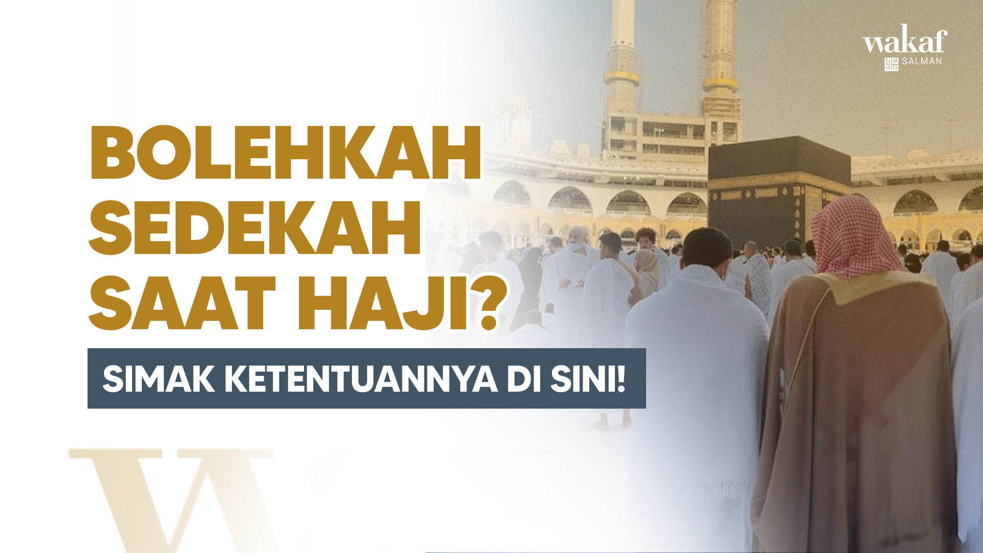 Thumbnail Artikel Sedekah Saat Haji