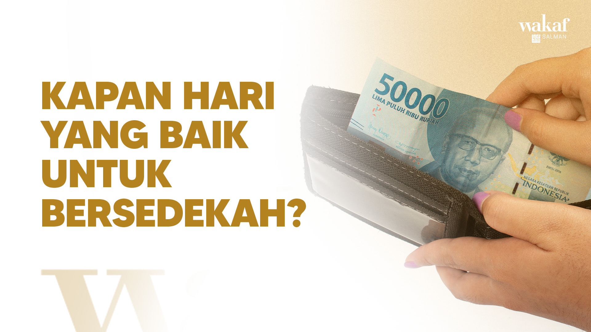 Thumbnail Artikel Hari yang baik untuk bersedekah