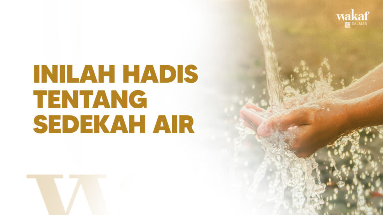 Thumbnaial Artikel Hadis Sedekah Air
