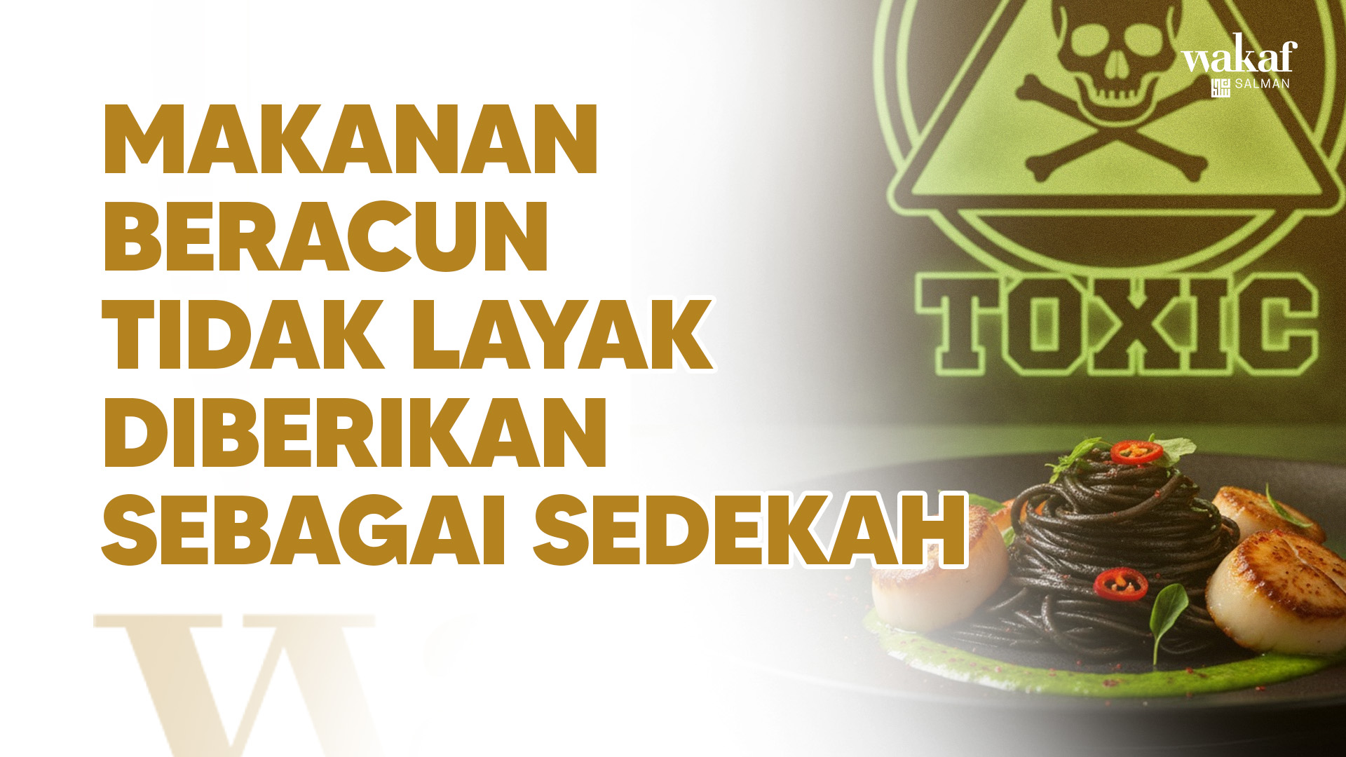 Thumbnail Artikel Makanan Beracun Tak layak jadi sedekah