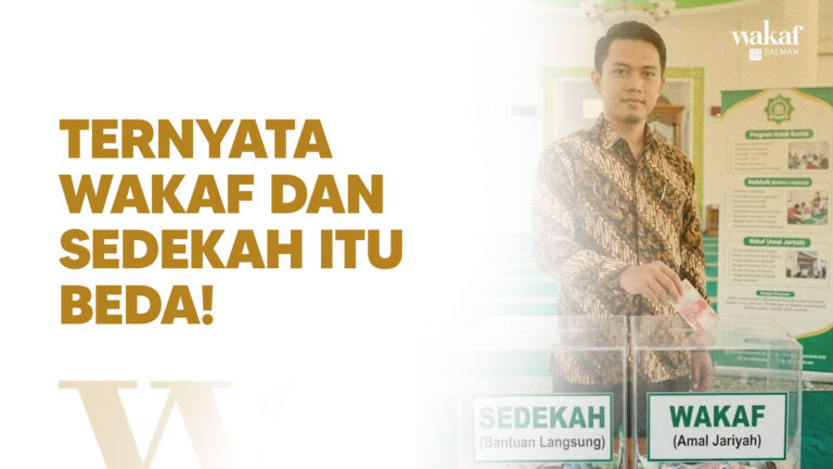 Thumbnail Artikel Ternyata Wakaf dan sedekah itu beda