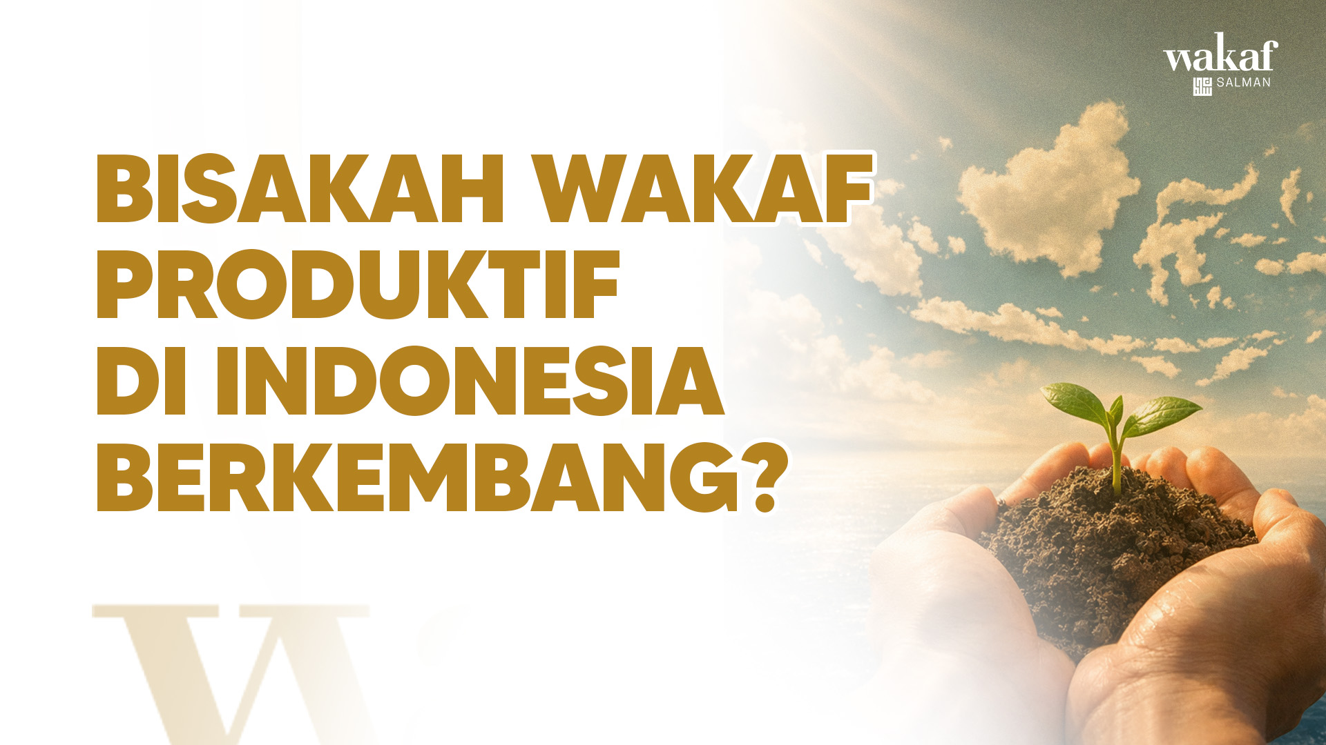 Thumbnail Wakaf Produktif di Indonesia Berkembang