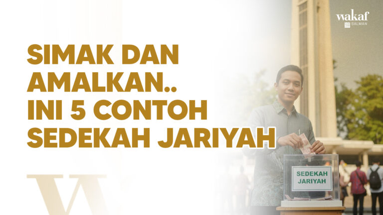 Thumbnail Artikel Contoh Sedekah Jariyah