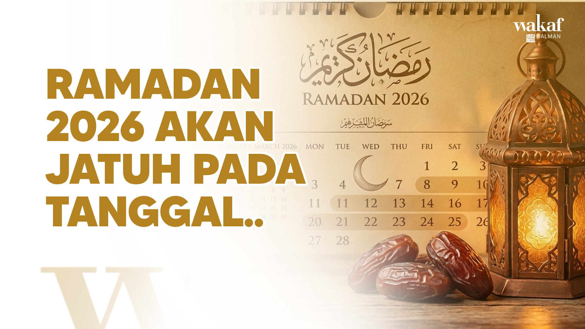 Thumbnail Artikel RAMADAN 2026 AKAN JATUH PADA TANGGAL_
