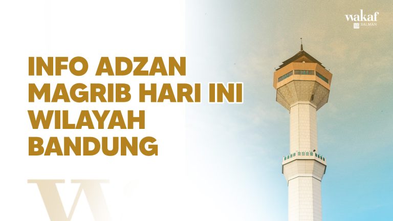 Thumbnail Artike lNFO ADZAN MAGRIB HARI INI WILAYAH BANDUNG