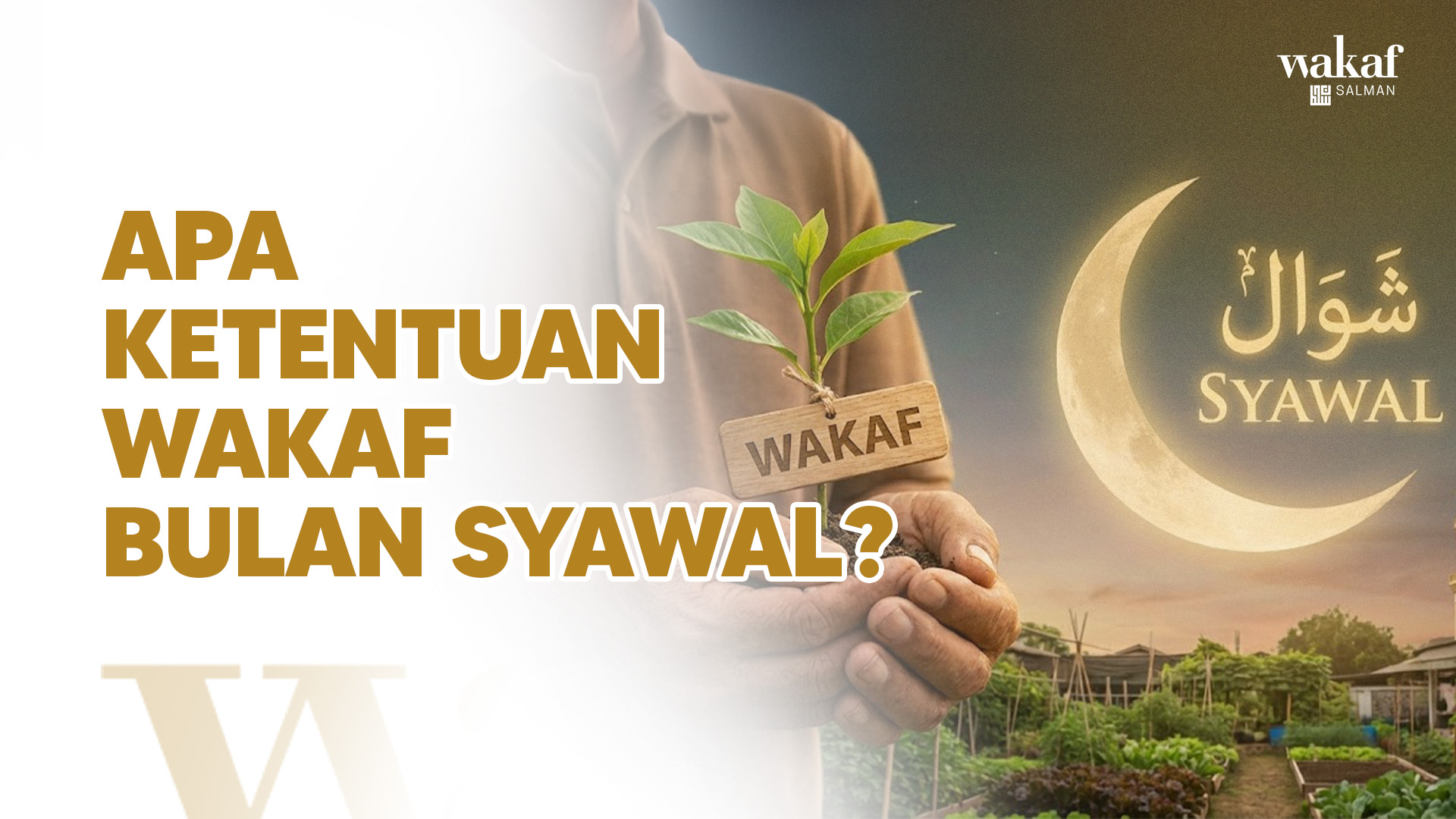 Thumbnail Artikel APA KETENTUAN WAKAF BULAN SYAWAL_