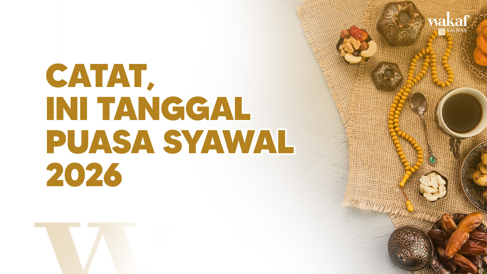 Thumbnail Artikel CATAT, INI TANGGAL PUASA SYAWAL 2026