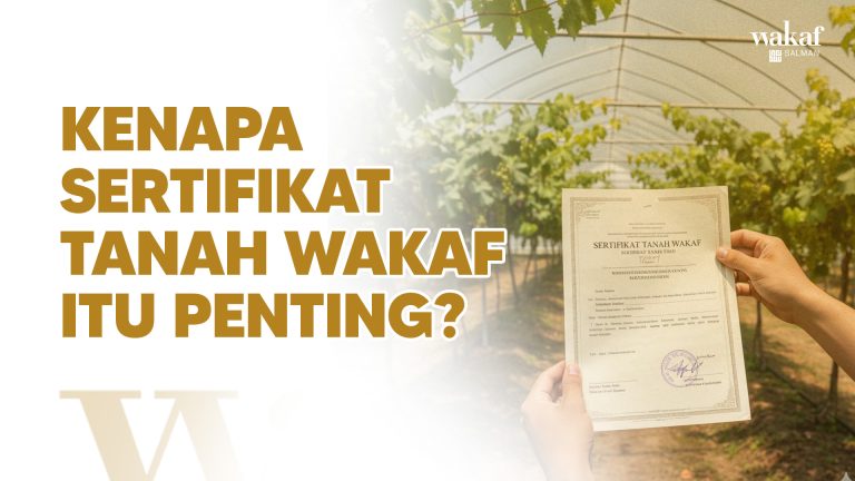 sertifikat tanah wakaf