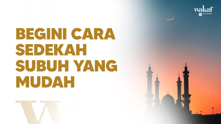 Thumbnail ArtikelBEGINI CARA SEDEKAH SUBUH YANG MUDAH