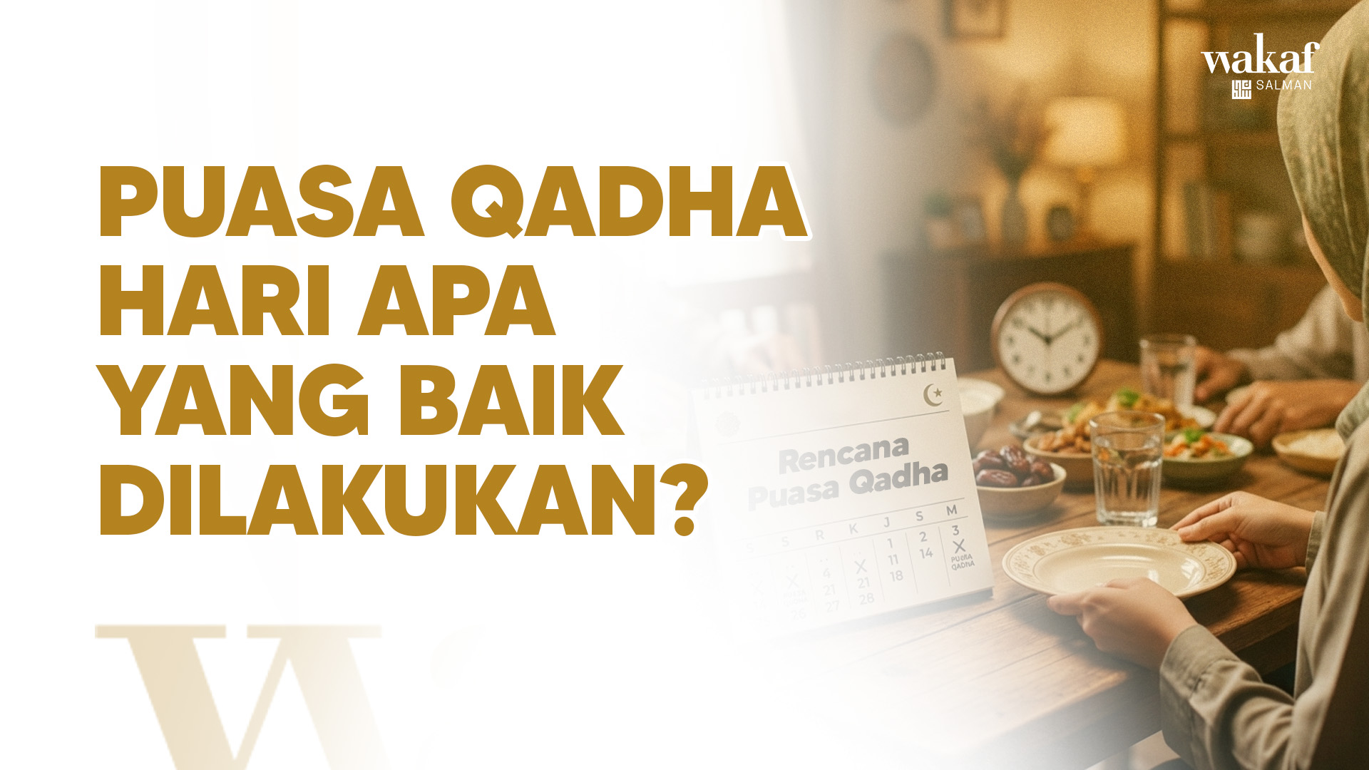 Thumbnail Artikel PUASA QADHA HARI APA YANG BAIK DILAKUKAN