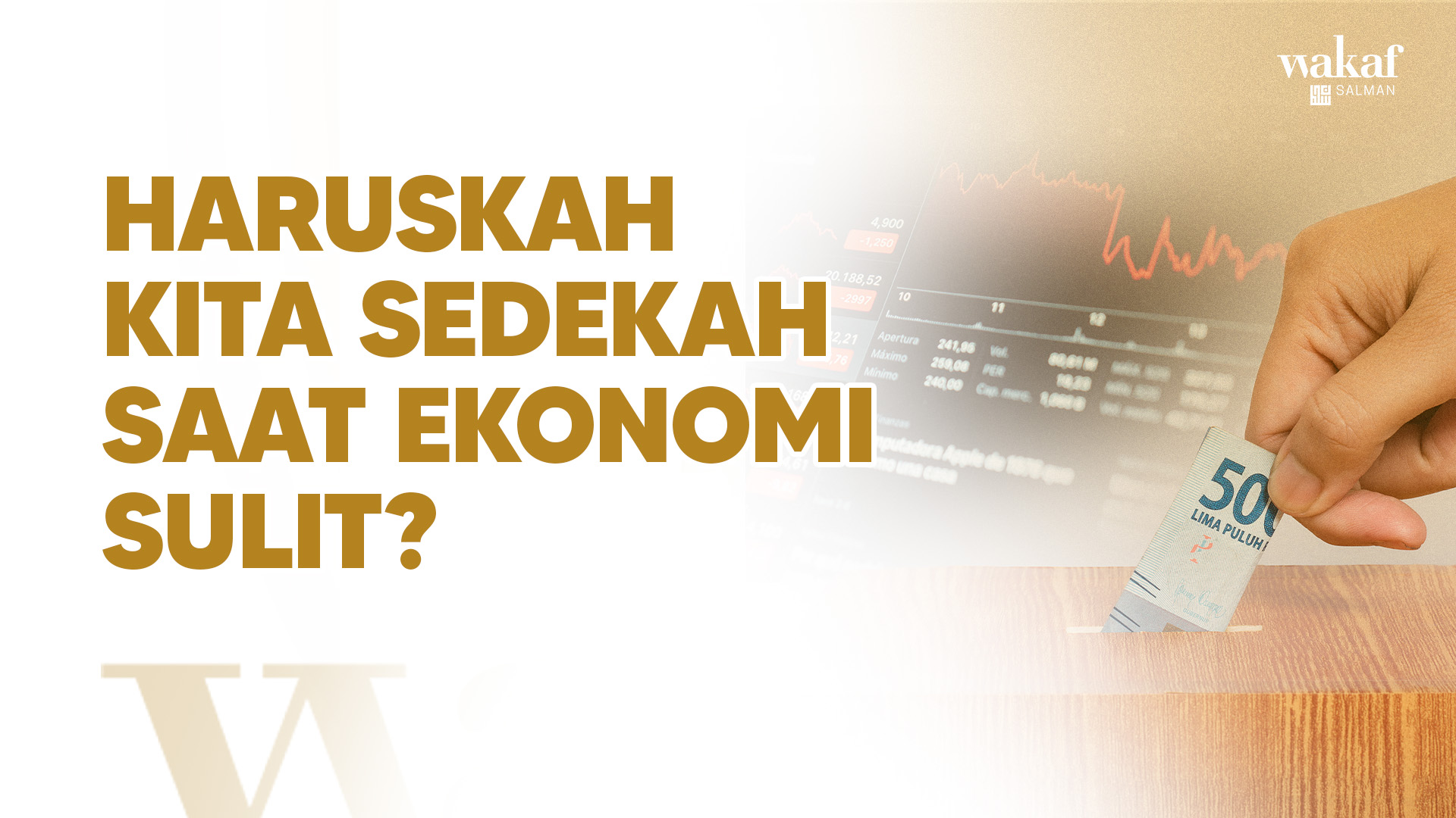 Thumbnail Artikel HARUSKAH KITA SEDEKAH SAAT EKONOMI SULIT