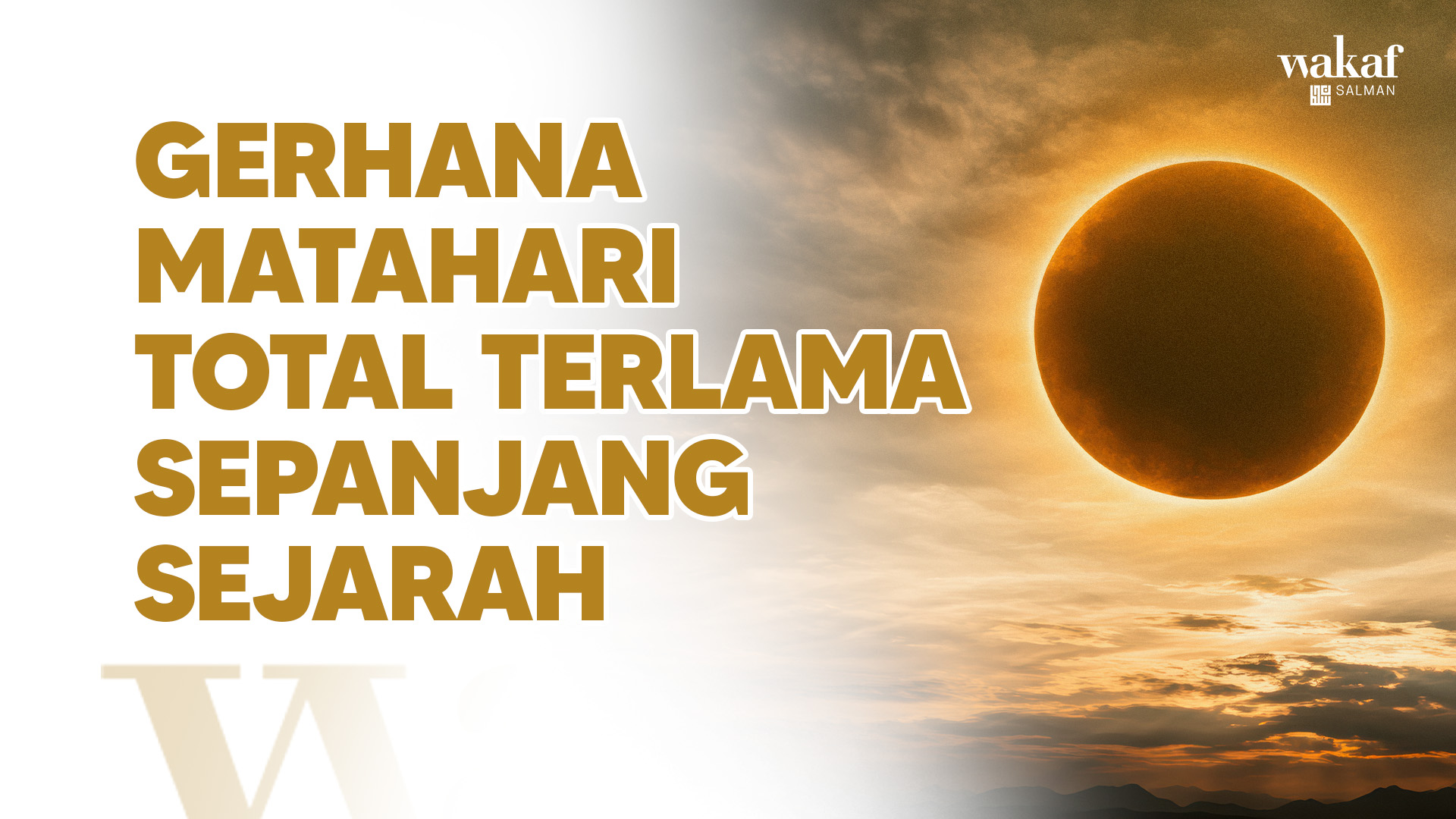 Gerhana Matahari Total Terlama Sepanjang Sejarah